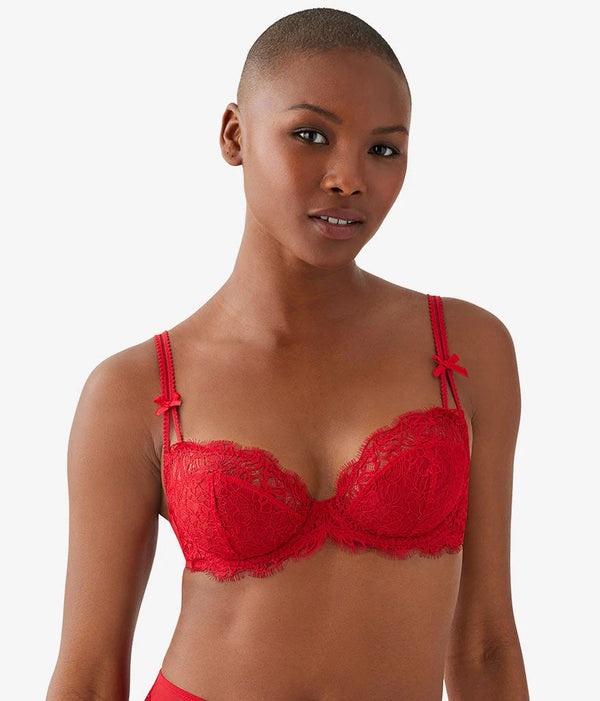It's On Underwire Bra: Savvy Red