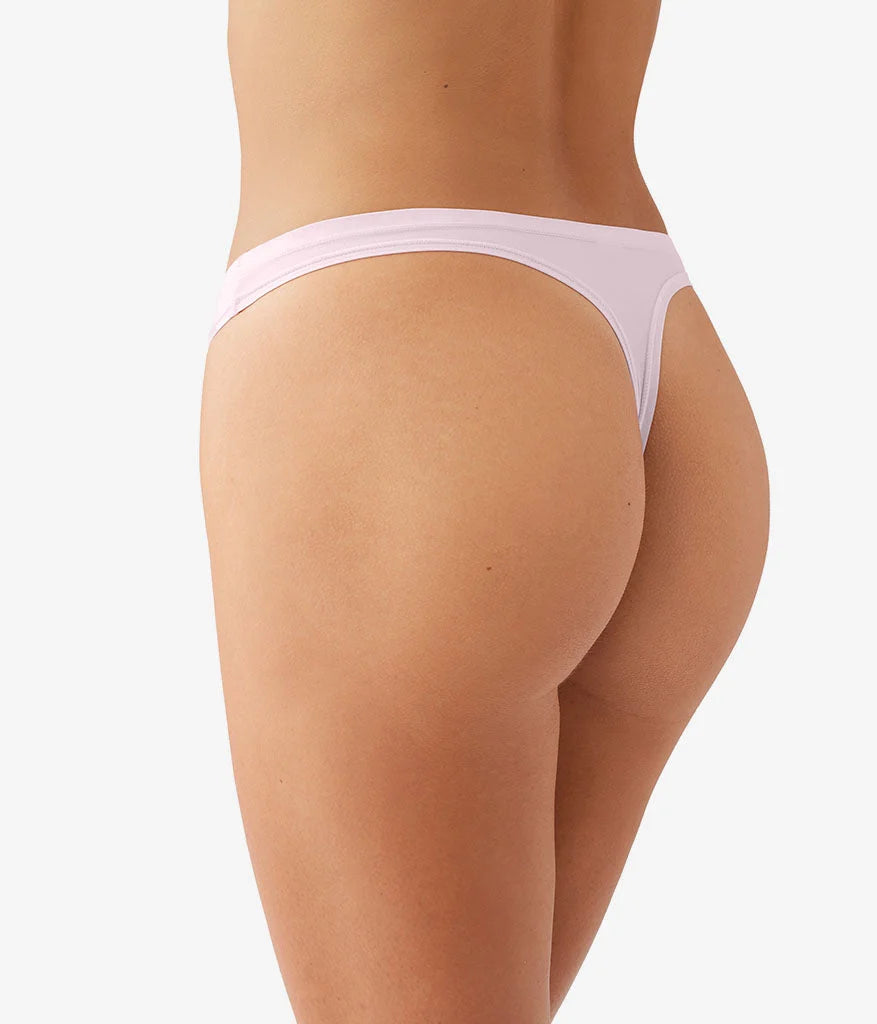 Future Foundation Thong: Pink-A-Boo