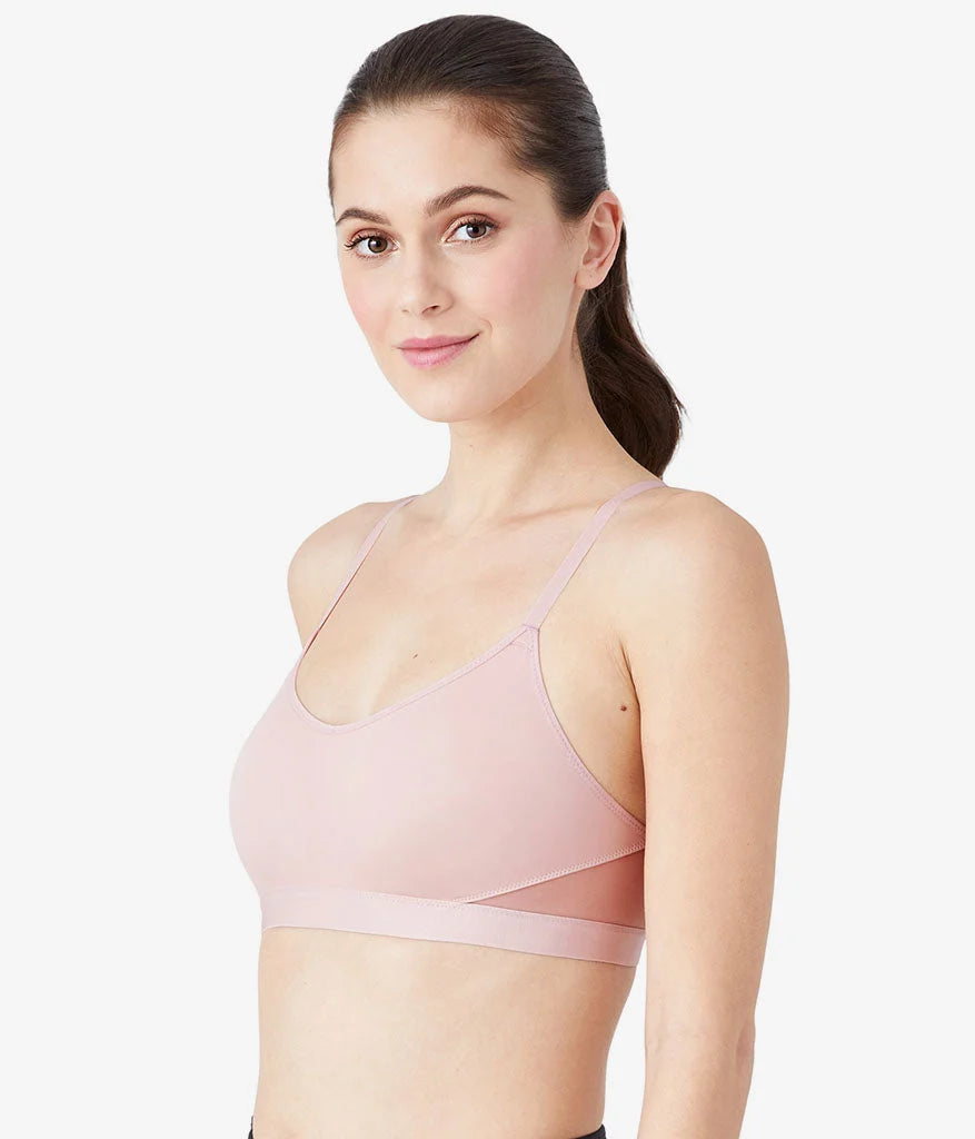 b.active Sport Bralette: Blush Pink