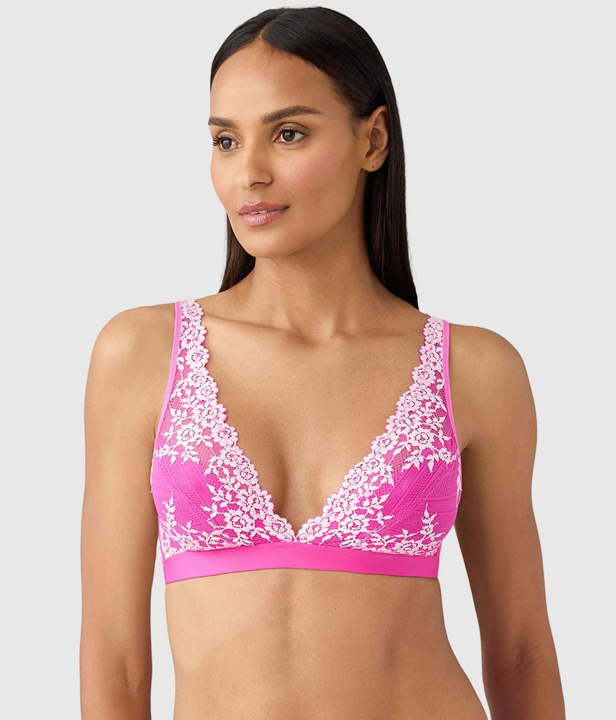 Embrace Lace® Wire Free Bralette: Wild Azalea/Cradle Pink Main image