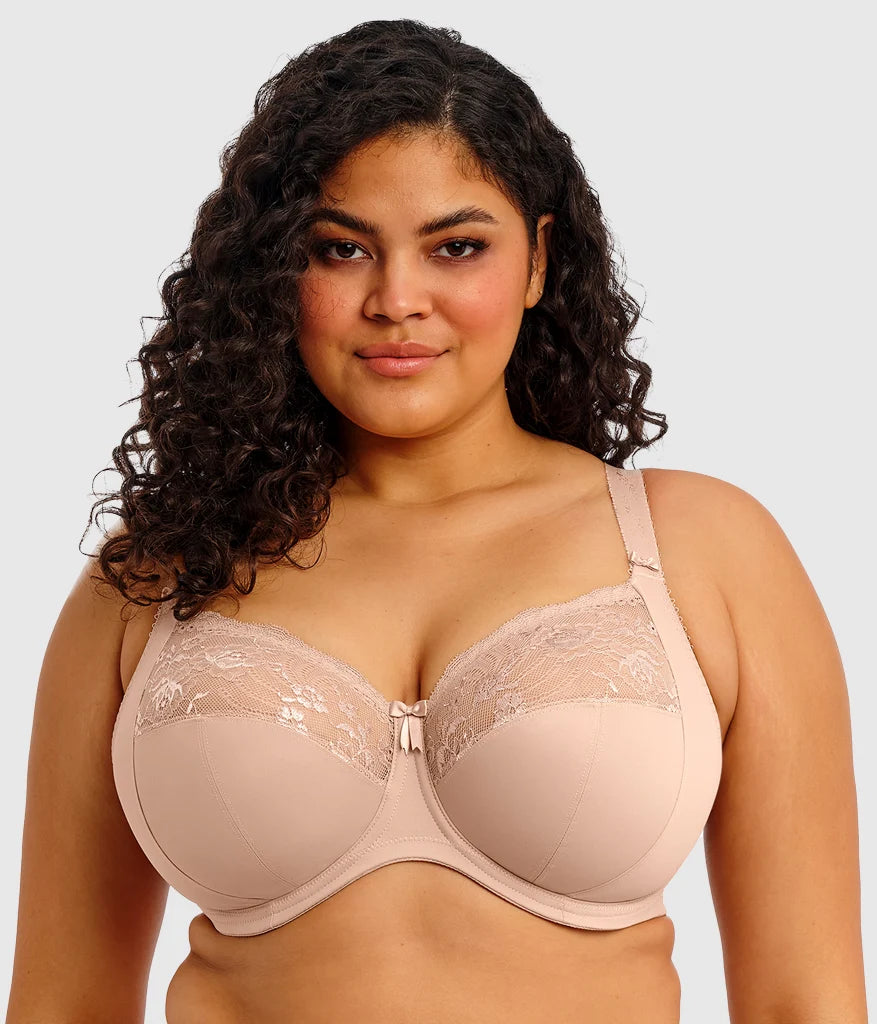 Morgan Stretch Banded Underwire Bra: Sahara