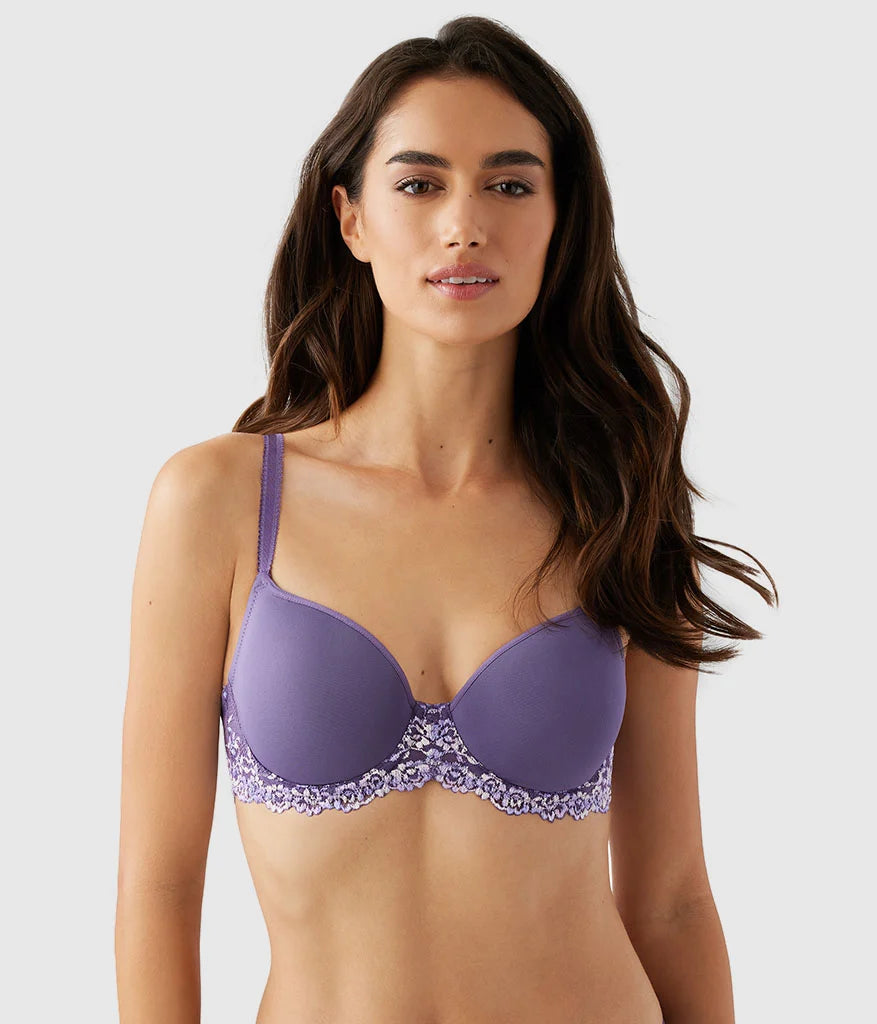 Embrace Lace® T-Shirt Bra: Grape Compote Multi Main image