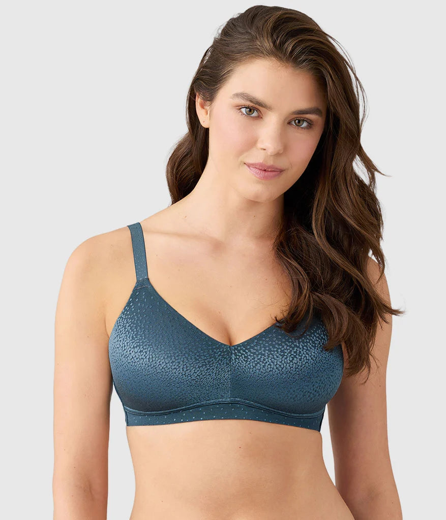Back Appeal® Wire Free Bra: Dark Slate Secondary image