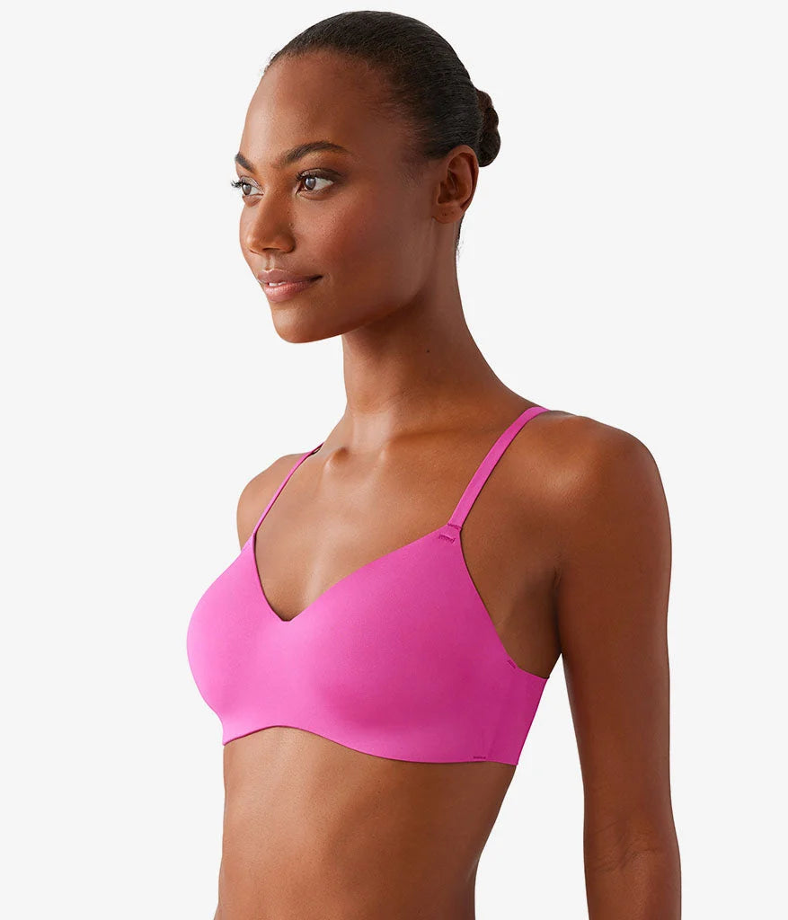 Spotlight Wire Free T-Shirt Bra: Fuchsia Red