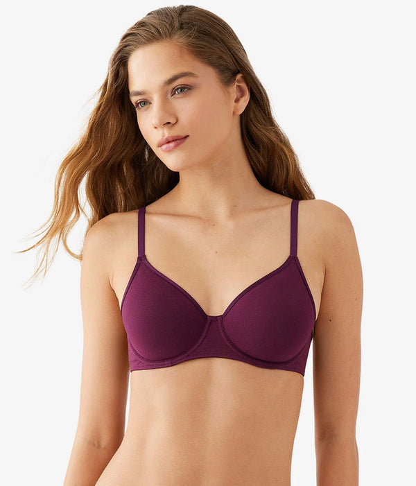 Cotton To A Tee Underwire Bra: Potent Purple