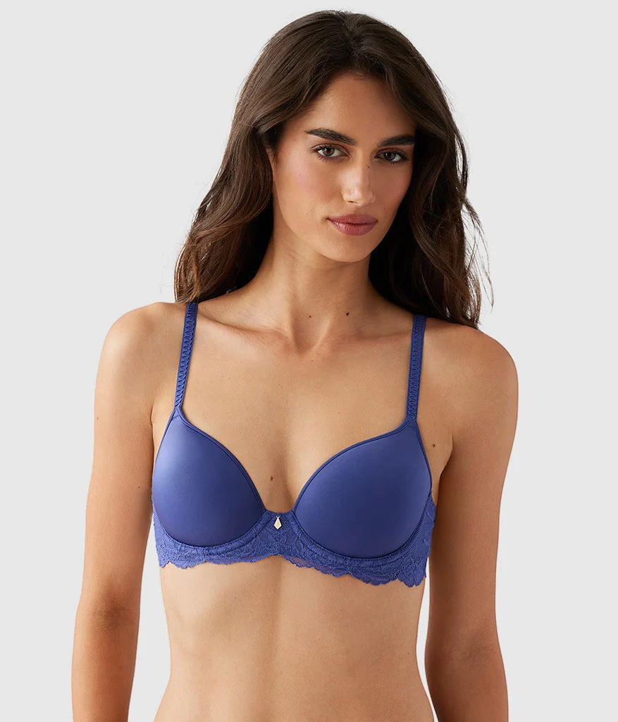 Vivid Attraction T-Shirt Bra: Skipper Blue