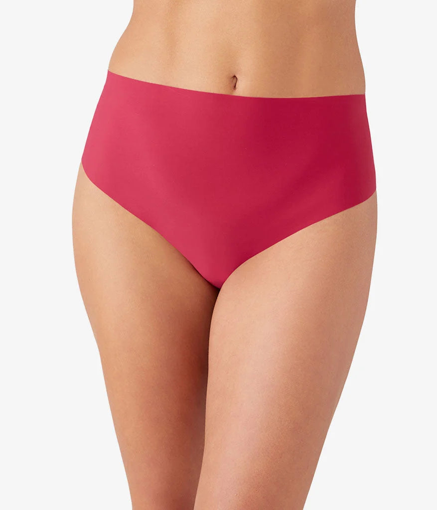 b.bare Hi-Waist Thong: Persian Red
